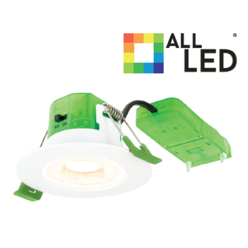ALL LED Spartan Firerated Downlight 4w or 6w 